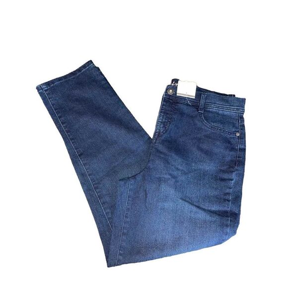 Style & Co Women's Slim Leg Jeans Denim Skinny Zipper Closure Size 12S Blue - Picture 1 of 10